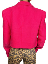 Chaqueta Tweed Corta