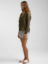 Blusa Classic Long Sleeve Olive