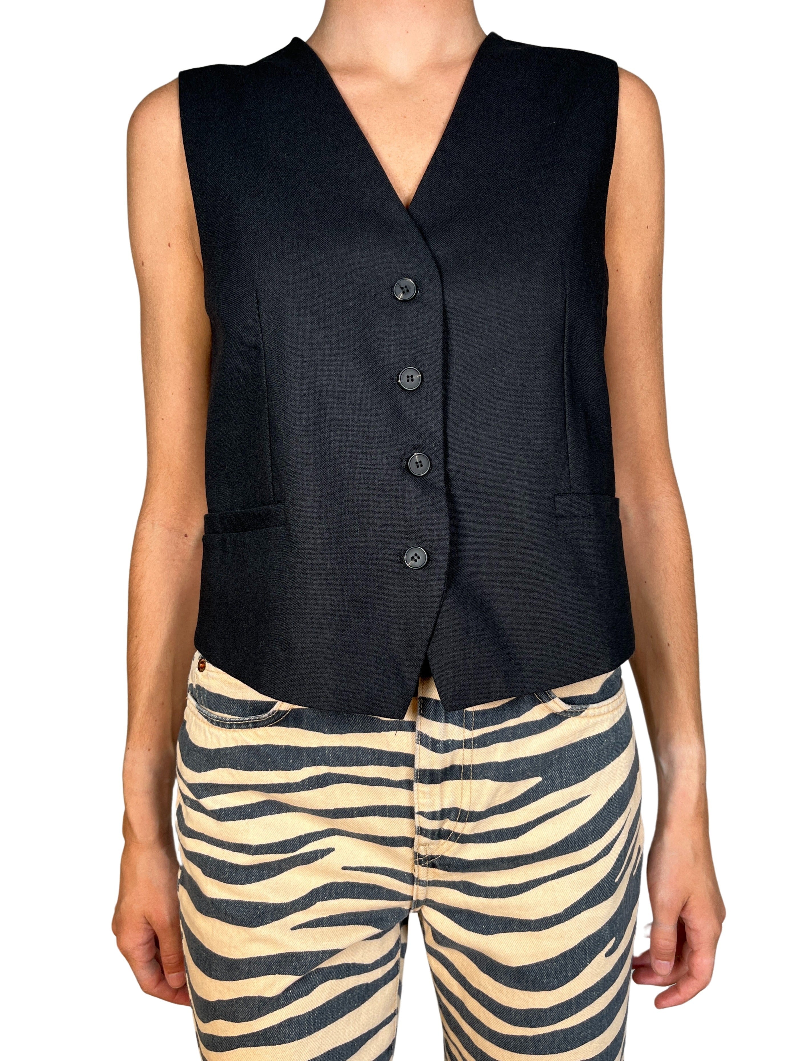 Gilet Black - PEAOFBLRD* – Market People