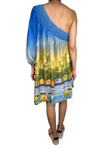 Vestido Curto Paisagem Ribe