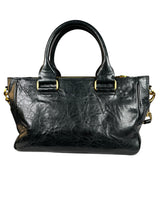 Bolso tote Pocket mediano piel negro