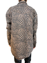 Sobrecamisa Chocolate Cebra