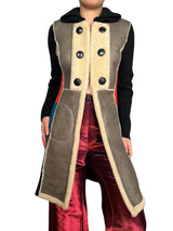 Sweater Con Cuero y Chiporro Frontal