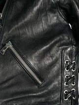Chaqueta Tipo Biker Cuero