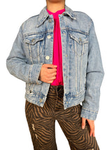 Chaqueta Denim Con Chiporro