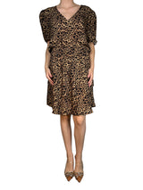 Vestido Viscosa Animal Print