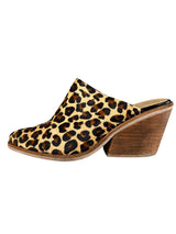 Mules Animal Print
