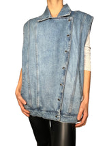 Chaqueta Denim Solapa