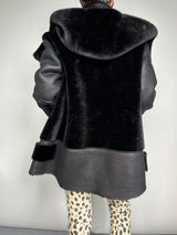 Abrigo Piel Sintética