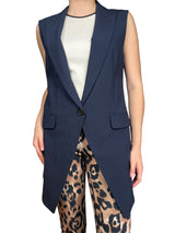 Blazer Lana Sin Mangas