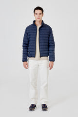 Parka Azul Sin Capucha Hombre - Sin Batería