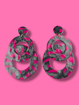 Aros Print Fucsia