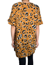 Polera Larga Estampada