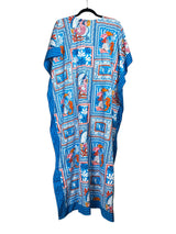 Vestido Kaftan Oceano Plus Size