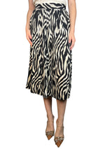 Falda Plisada Animal Print