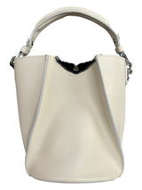 Bandolera Cuero Crema