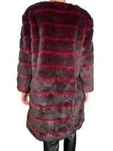 Abrigo Peludo Morado