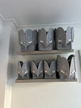 Set 7 Elefantes Fieltro Organizadores