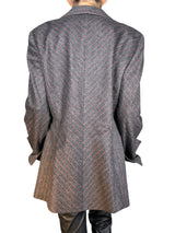Blazer Lana Gris Vintage