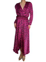 Vestido Leopardo Fucsia