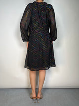 Vestido Puntos Multicolor