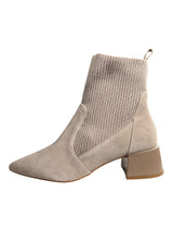 Botines Knit Grigio