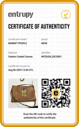 Bandolera Camel Monogram