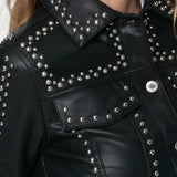 Chaqueta Narita Black Ecocuero