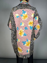 Chaqueta Print Multicolor Oversize