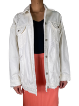 Chaqueta Denim Blanca
