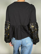 Polera Detalle Lentejuelas