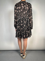 Vestido Mini Flower Print