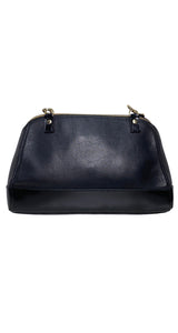 Bandolera Cuero Negro