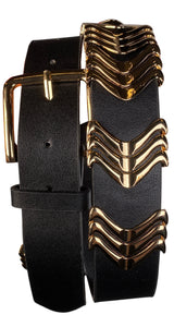 Cinturón Detalles Dorados