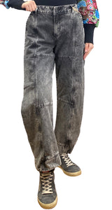 Jeans Negro Deslavado