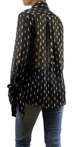 Blusa Traslucida Negra