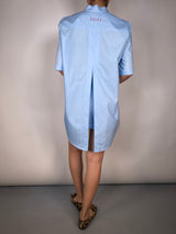 Set Shorts Y Blusa Celeste