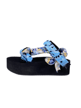 Sandalias Plataforma Azul