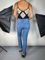 Top Tejido Multicolor