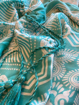 Vestido Buganda Frida Turquesa