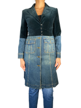 Chaqueta Velvet Y Denim