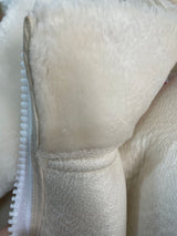 Abrigo Blanco Peludo