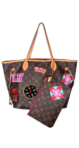 Bolso Neverfull Parches