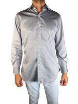 Camisa Slim Fit Gris