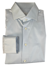 Camisa Slim Fit Celeste