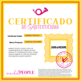 Polera Wassa Ao Dots Strass Lino