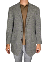 Blazer Houndstooth Cashmere