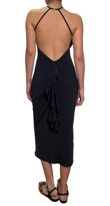 Vestido Negro Francisca Larrain x Falabella