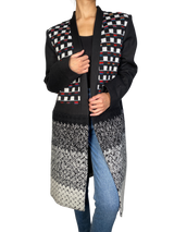 Abrigo Detalles En Tweed