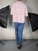 Sweater Rosado Jaspeado